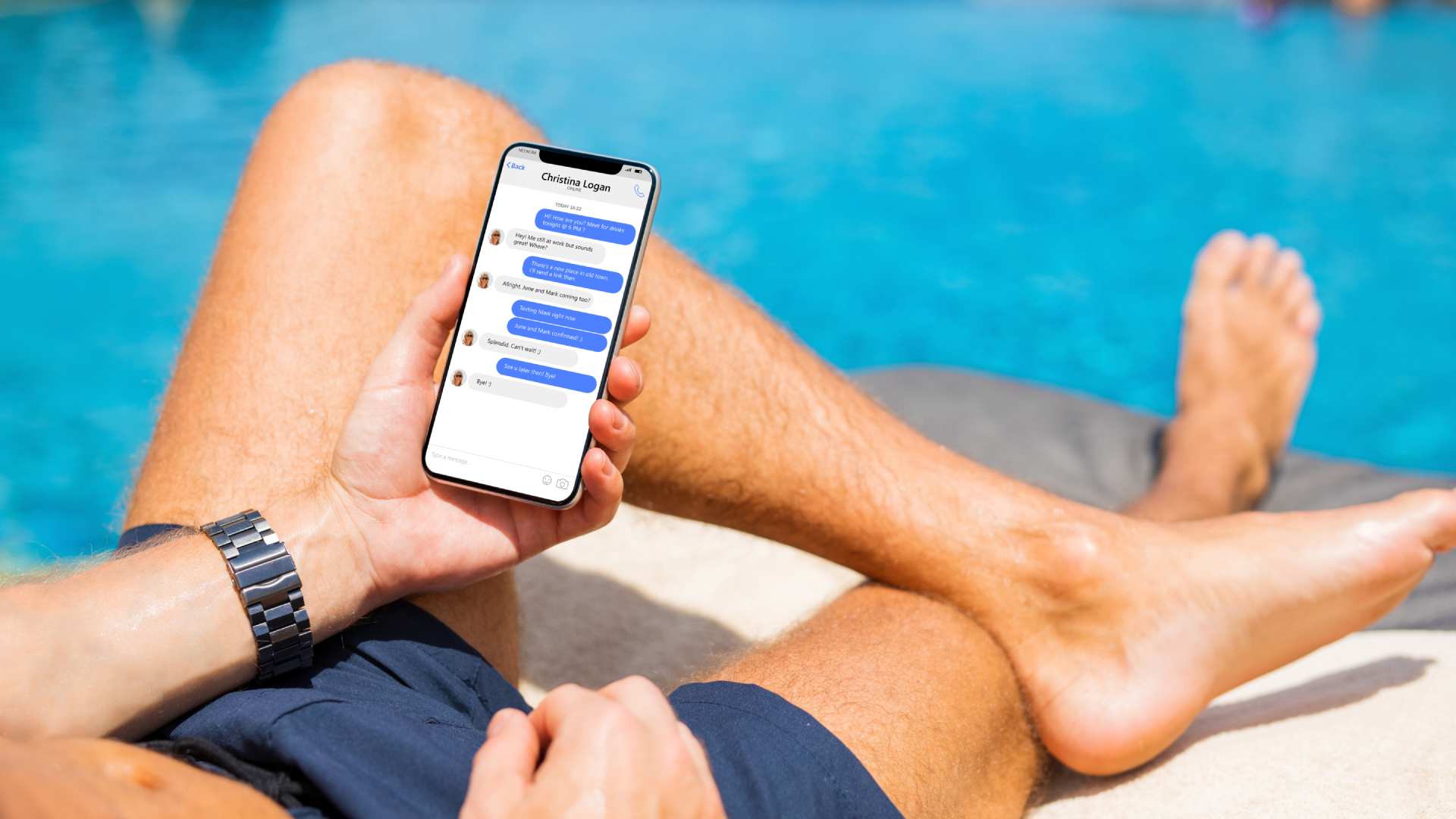 Can text messages be used as evidence for alimony